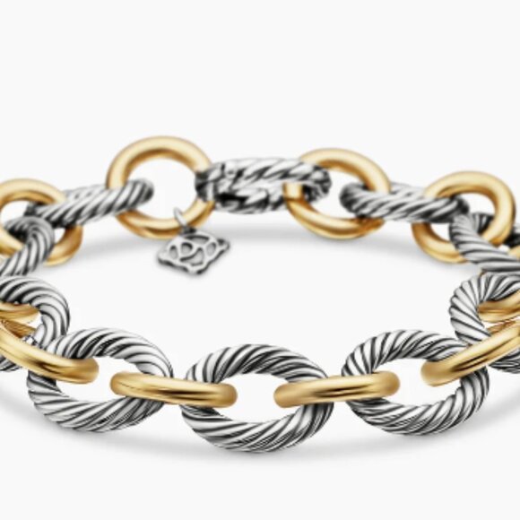 David Yurman Oval Link Chain Bracelet - Picture 7 of 9